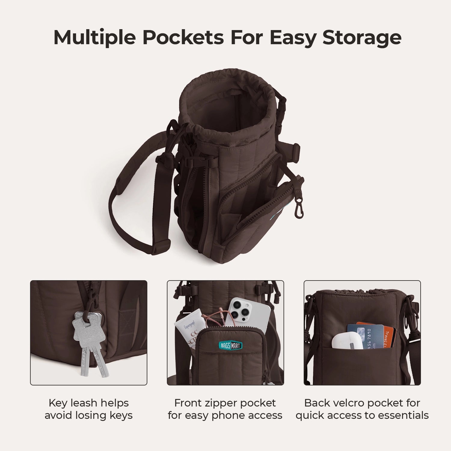 Paz Water Bottle Sling