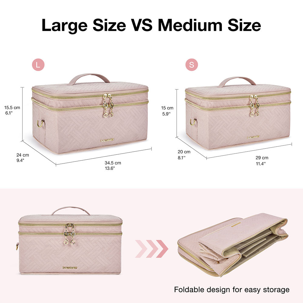 Double Layer Makeup Bag UK.BAGSMART