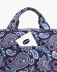Bonchemin Red Paisley The Space Saver Toiletry Bag