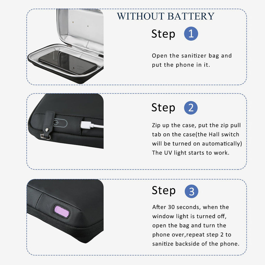 UV-Clean Smart Phone Sanitizer